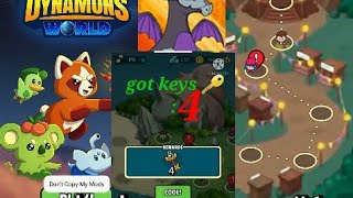 Dynamons World Colect 4 KEYS Unlock New Map [upl. by Amitaf358]