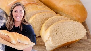 Homemade French Bread Recipe [upl. by Eskill]