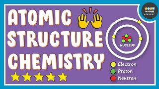 Atomic Structure Protons Electrons amp Neutrons  Chemistry [upl. by Retsbew356]