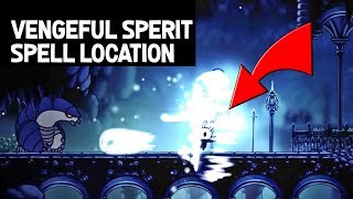 Hollow Knight First Spell Vengeful Spirit Upgrade  Step By Step Walkthrough [upl. by Oreves]