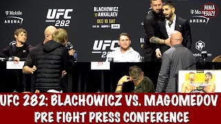 Full UFC 282 Jan Blachowicz vs Magomed Ankalaev Pre Fight Press Conference [upl. by Ahsitnauq]