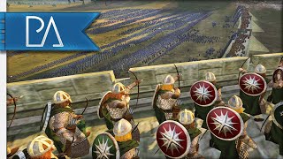 SIEGE OF HELMS DEEP  10000 Urukhai March to War  Lord of the Rings  Third Age Reforged [upl. by Kamillah457]