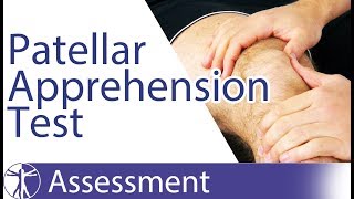 Patellar Apprehension Test  Patella Dislocation [upl. by Elletsirhc674]