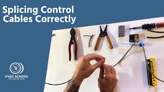 Splicing Control Cables Correctly [upl. by Aenitsirhc]