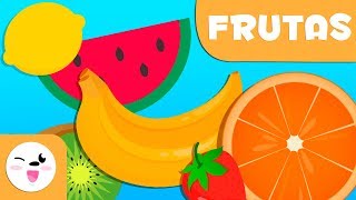 LAS FRUTAS  Vocabulario para niños [upl. by Ttessil]