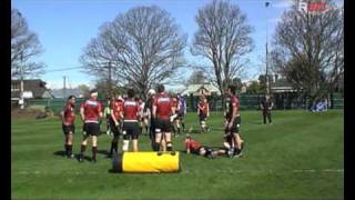 R80 Rugby Coaching Ruck Defence Drill with Scott Robertson [upl. by Hoeg]