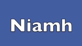 How to pronounce the Irish name Niamh [upl. by Joelle]