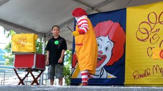 Ronald McDonalds Show in Childrens Festival  Part 1 [upl. by Bluh860]