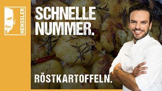 Schnelles RöstkartoffelnRezept von Steffen Henssler [upl. by Breh]