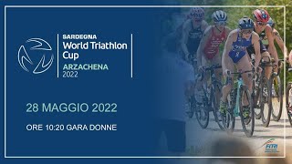 World Triathlon Cup Arzachena 2022  Gara femminile [upl. by Hasan]