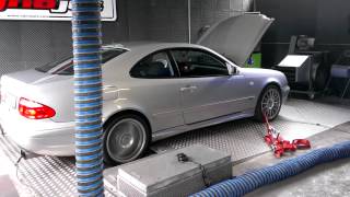 Mercedes CLK 430 Supercharger Dyno Test [upl. by Shelman965]