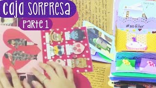 REGALA UNA CAJA SORPRESA  Tutorial Parte 1 Exploding Box ✎ Craftingeek [upl. by Aviv]