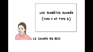 Les diabètes sucrés type 1 et type 2 [upl. by Atworth]