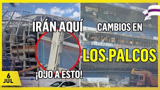 🚨 ATENCIÓN ⚠️ OBRAS del SANTIAGO BERNABÉU 6 Julio 2022 [upl. by Garth]