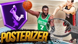 NBA 2K24 How to Get More Contact Dunks  Posterizer Finishing Badge Test [upl. by Azilef447]