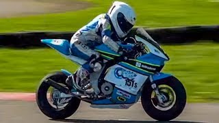 Kids aged 8 racing motorcycles Cool FAB British Minibikes Champ 2017 Rd 1 Part 3 [upl. by Allard838]