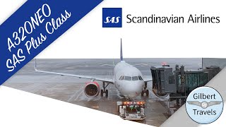 SAS Plus A320neo Premium Economy Class Review OSL to AMS with SAS Ireland [upl. by Aramad]