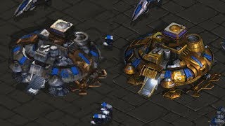 Starcraft Remastered Graphics Comparison Classic VS Remastered [upl. by Nelli]