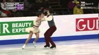 Budapest 2014  Cappellini  Lanotte Danza doro sul ghiaccio [upl. by Heywood587]