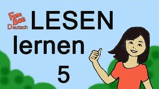 Deutsch lesen lernen Teil 5  Silben mit i ABC für Kinder [upl. by Nnylirej498]