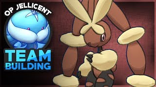 Mega Lopunny Pokemon Showdown OU Team Building WOPJellicent Smogon Sun and Moon OU Team [upl. by Ulphi537]