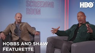 Hobbs and Shaw 2019 Dwayne Johnson amp Jason Statham Featurette  HBO [upl. by Retep818]