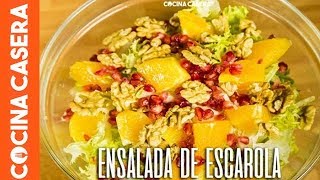 Ensalada de Escarola con Granada [upl. by Ansev463]