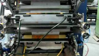 IMPRESORA FLEXO IMPREFLEX 6 COL X 1000 MM CON RACLAS [upl. by Ysirhc]