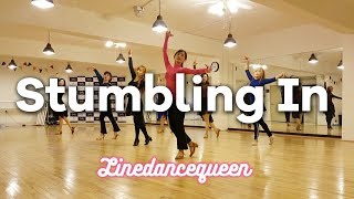 Stumbling In Line Dance Tina Argyle Beginner Demo amp Count [upl. by Musihc]