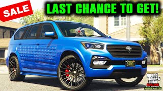 Benefactor XLS Armored LAST CHANCE TO GET this SUV in GTA 5 Online  Fresh Customization amp Review [upl. by Jenness]