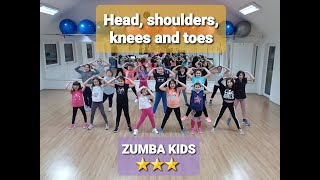 ⭐ HEAD SHOULDERS KNEES amp TOES ⭐  Ofenbach ft Quarterhead  💚 ZUMBA KIDS CHOREOGRAPHY 💚 [upl. by Bonnee656]