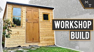 Building a Workshop Shed In The UK From Scratch [upl. by Felisha]