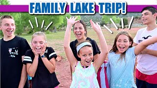 Family Fun  Family Lake Trip  Can She Swim [upl. by Esahc]