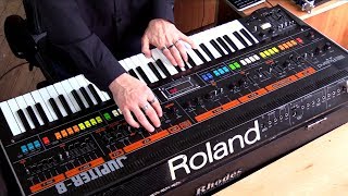 The Roland Jupiter 8 In Action [upl. by Akirahc785]