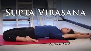 Supta Virasana Reclining Heros Pose [upl. by Egiaf]