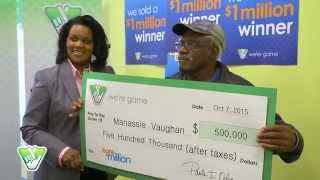 Hampton Man Wins Big Bucks In Bank a Million [upl. by Aisad]