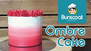 Perfect ombre buttercream cake [upl. by Notniuq]