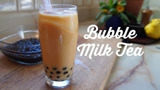 How to Make Bubble Boba Milk Tea [upl. by Sutton]