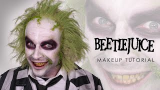 BEETLEJUICE Halloween Makeup Tutorial  Shonagh Scott [upl. by Jona778]