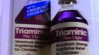 Triaminic Nite Light Cough Syrup Commercial 1993 [upl. by Mcknight]