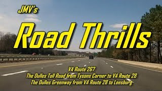 Virginia Route 267  The Dulles Toll Road amp Dulles Greenway [upl. by Infield]