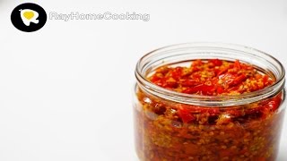 Homemade Chilli Paste [upl. by Airotciv]