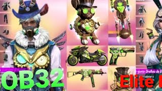 New Elite Pass🔥 after OB32 Update  Garena Free Fire [upl. by Aneet]