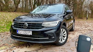 New Volkswagen TIGUAN 2021 Life  FULL REVIEW exterior interior amp trunk 20 TDI [upl. by Ettenwad572]