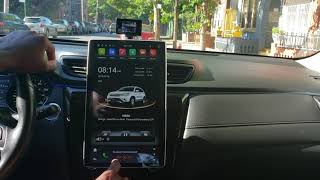 KLYDE Android 81 Car Stereo Tesla Style 19201080 128quot IPS Touch Screen Double 2 Din Universal [upl. by Shiekh]