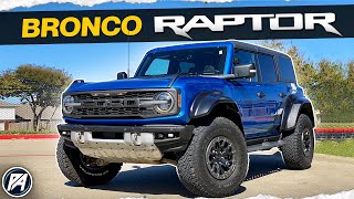 Ford Bronco RAPTOR Review  Almost Perfect [upl. by Goldia]