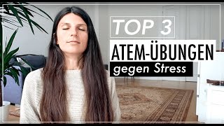 Die 3 besten Atemübungen gegen Stress und Nervosität [upl. by Ahearn2]