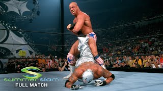 FULL MATCH Rey Mysterio vs Kurt Angle SummerSlam 2002 [upl. by Randolph535]