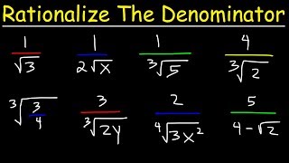 Rationalize The Denominator [upl. by Nnep470]