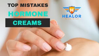 Top Mistakes to Avoid When Applying Hormone Creams [upl. by Sabian563]